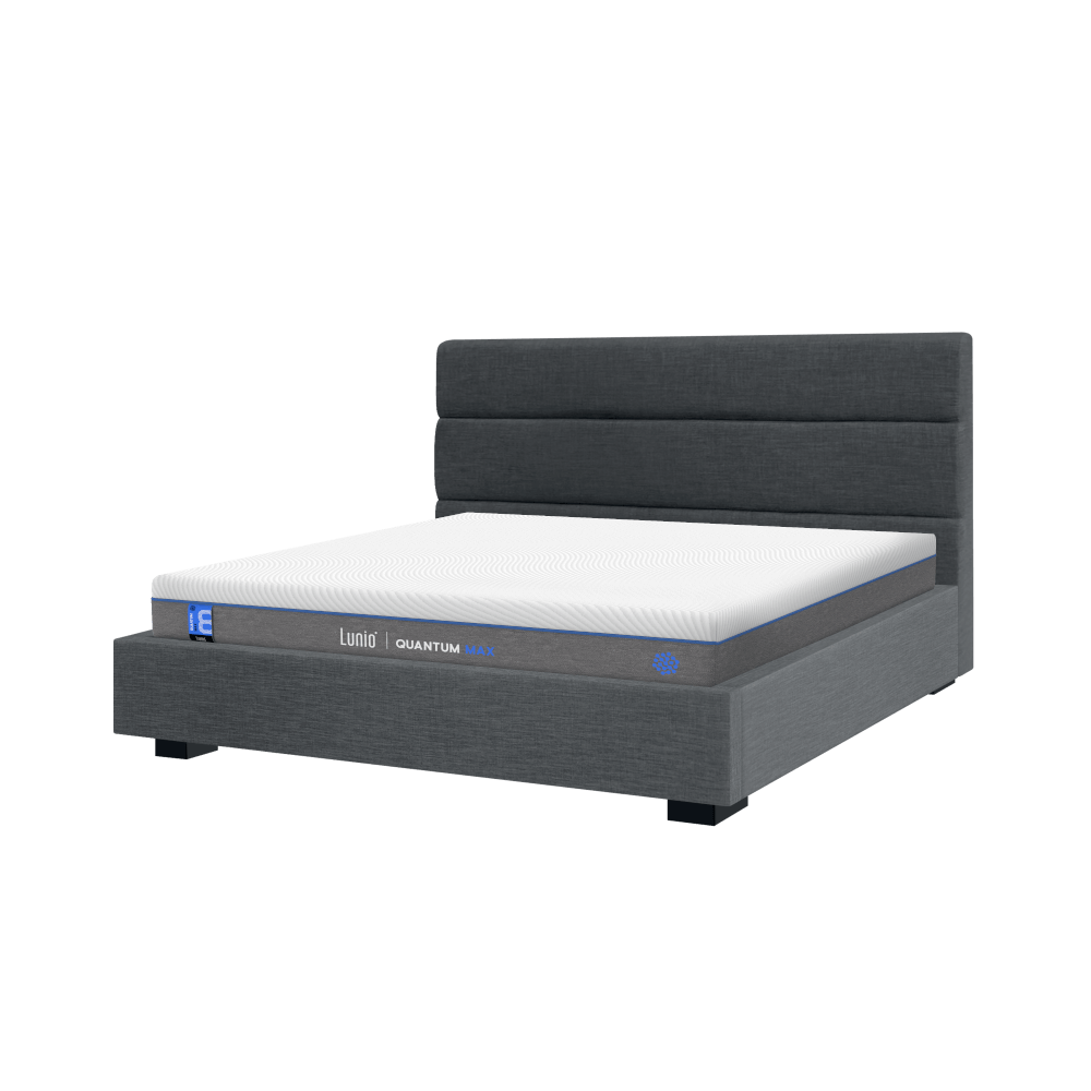 ที่นอนยางพาราอัลตร้าไฮบริด 3.5 ฟุต LUNIO QUANTUM MAX มาพร้อมเตียงไม้อัดคุณภาพสูง สไตล์โมเดิร์น LUNIO ATLAS_0